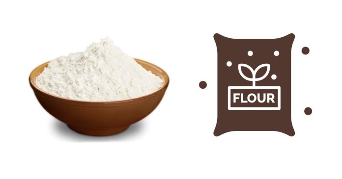 What is the chemical formula for all-purpose flour?