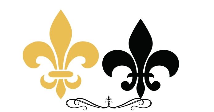 What is the meaning of the upside down fleur de lis?