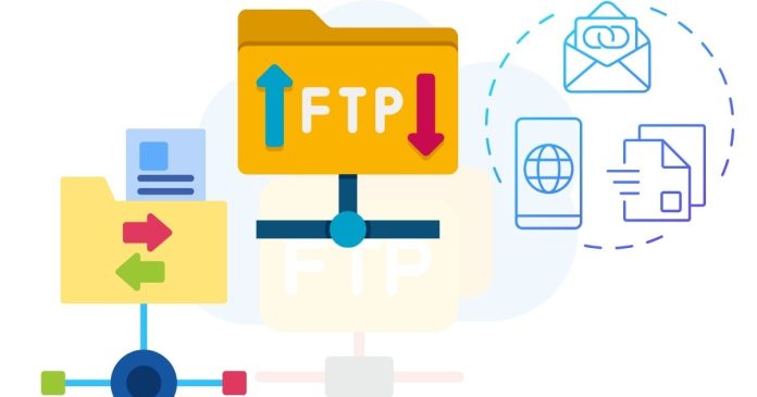 What is the role of File Transfer Protocol (FTP) in the application layer?