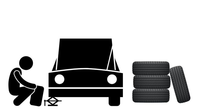 What is the sneaky way to puncture a car tyre?