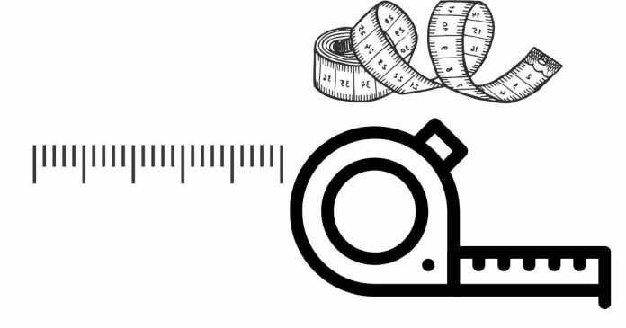 What measurement unit is commonly used to determine the length of a classroom?