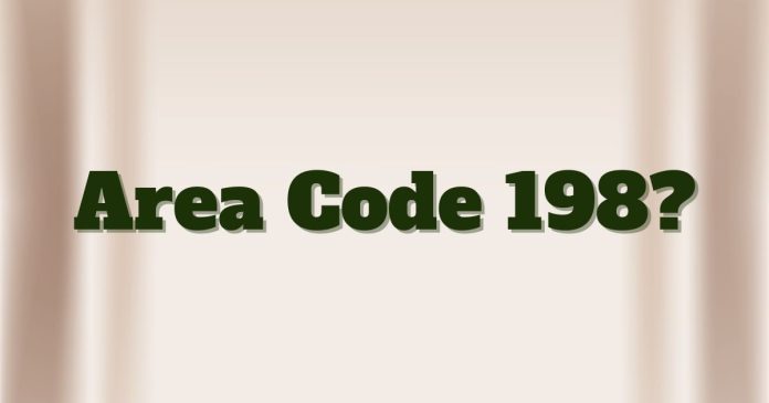 Where in North America is area code 198?