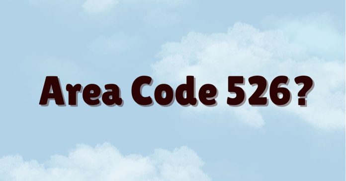 Where is Area Code 526?