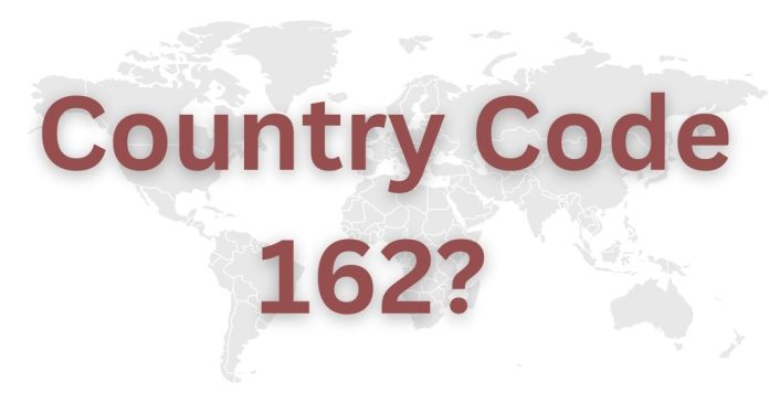 Where is telephone country code 162?