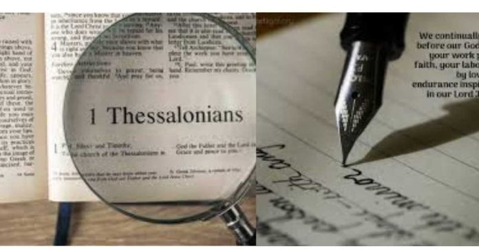 Where was 1 Thessalonians written from?