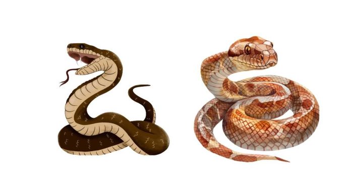 Which animals eat desert snakes?