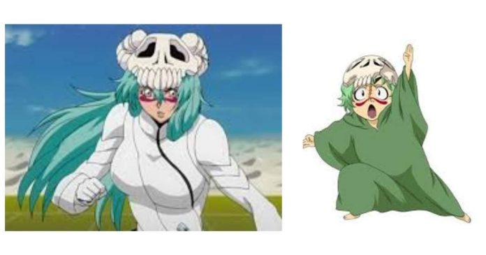 Which episode in Bleach does nell transforms?