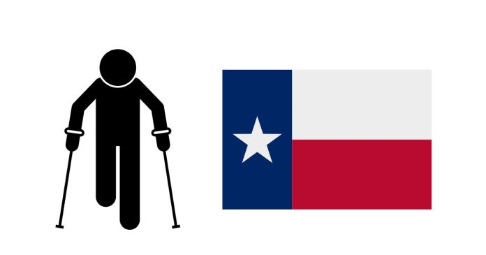 How did Texas Governor Greg Abbot become a cripple?