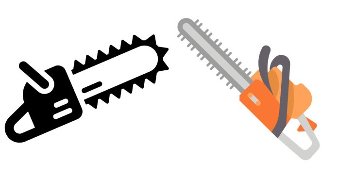 How to determine the install direction of the chainsaw chain?