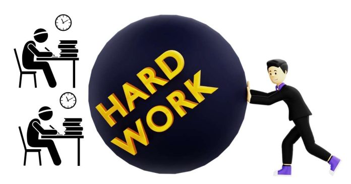 What is the saying 'hard work pays off' supposed to mean?