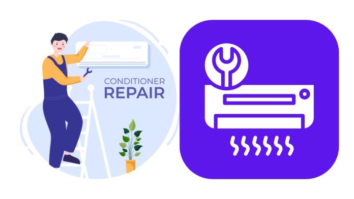 repair home air conditioner