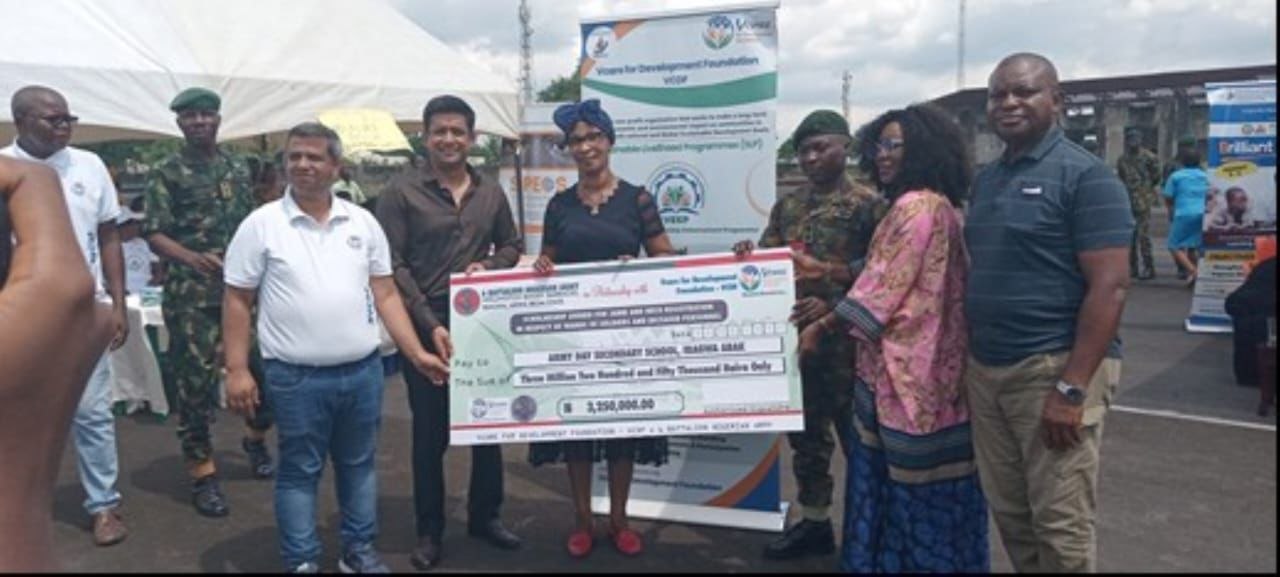 Sterling Oil, VCDF and Nigerian Army Equip Women