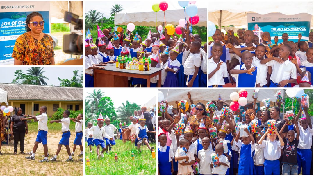 Ibom Developers FZE Marks Children's Day with Pupils in Akwa Ibom Host Community