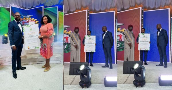 NSE Uyo Branch Honours Engr. Ukeme Okpob