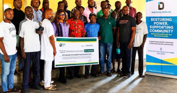 Ibom Developers FZE Supports Community Electricity Restoration Project in Ukwa East LGA