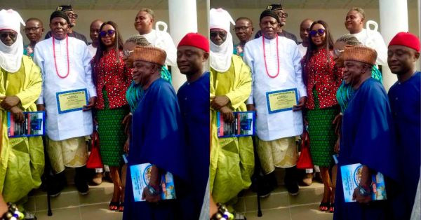 Akwa Ibom Monarch Honours FCE Ididep Governing Council Chairman, Hon Cletus Obun